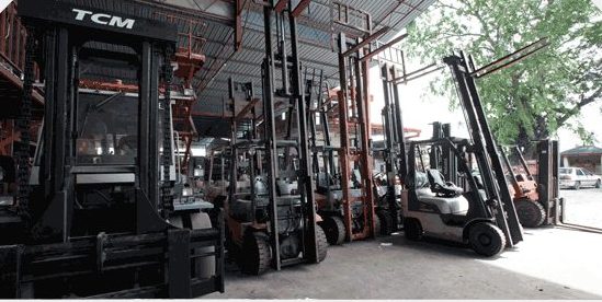 Used forklifts for sale and servicing